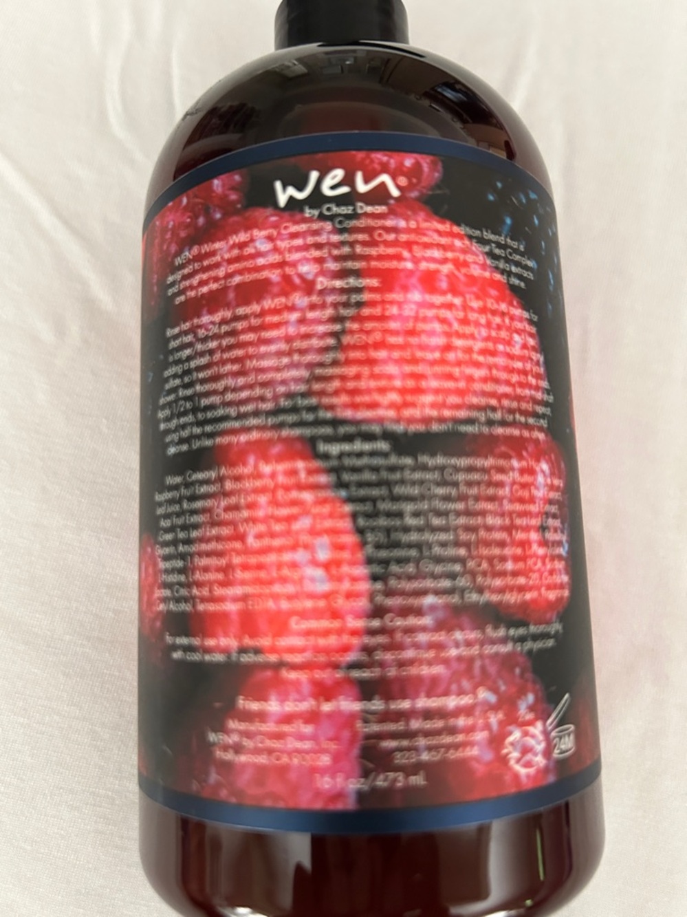 WEN Winter Wild Berry Cleansing conditioner NWT 16oz size - Picture 2 of 3